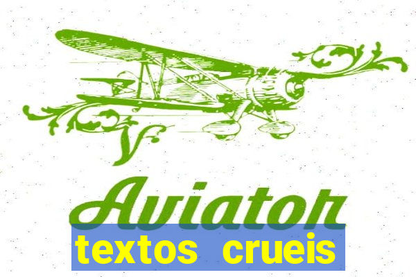 textos crueis demais pdf